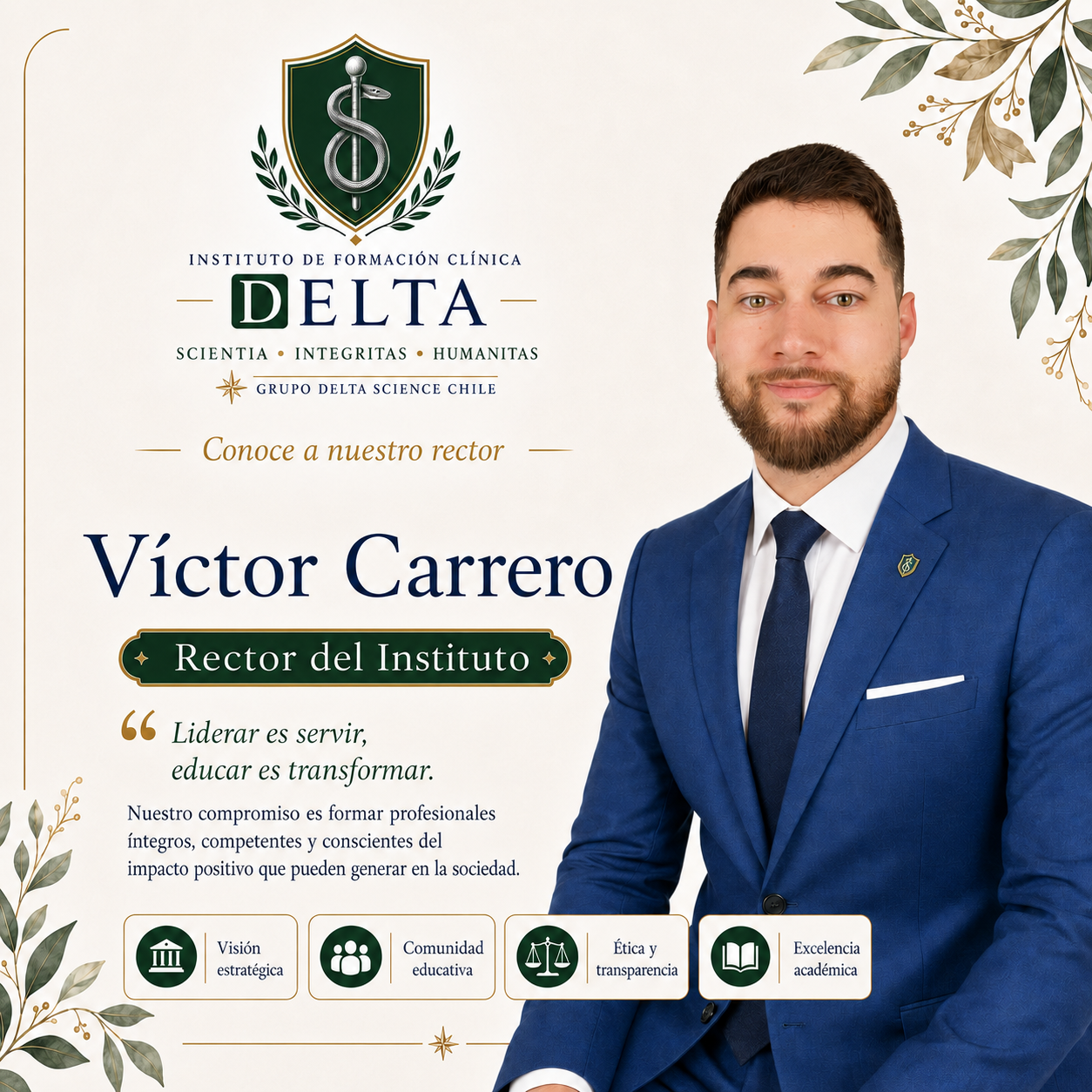 Rector Instituto de Formación Clínica Delta