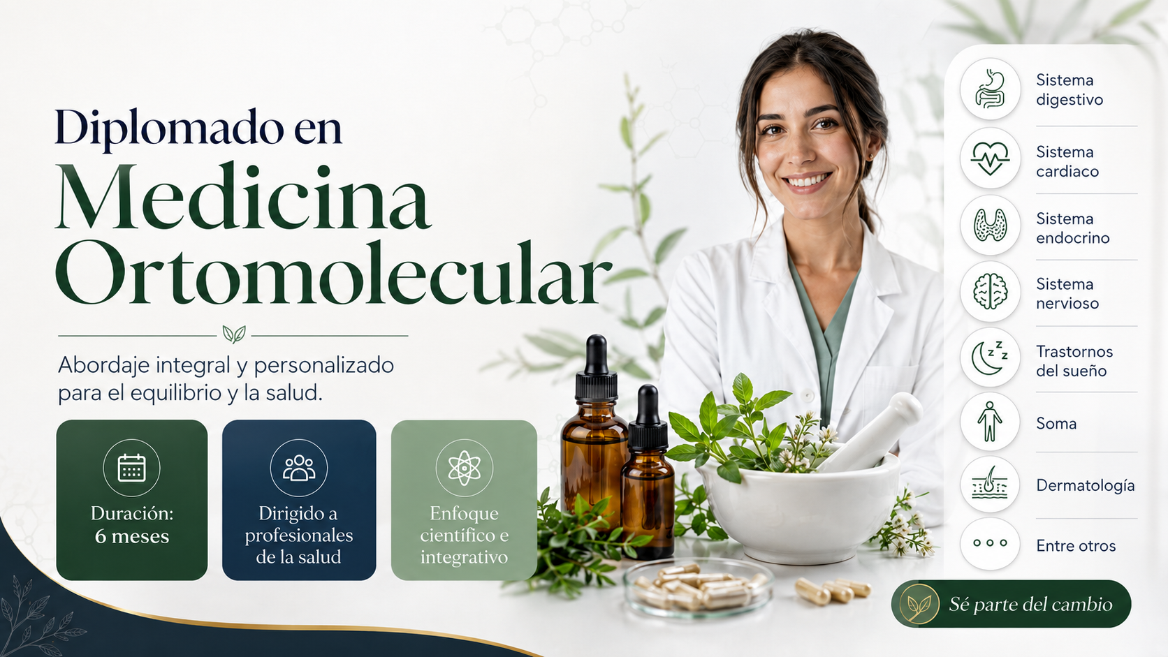 Diplomado en Medicina Ortomolecular